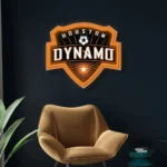 Houston Dynamo Neon Sign Artistic Fc 1