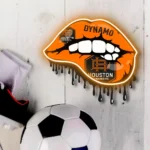 Houston Dynamo Neon Sign Fc Dripping Lips 1