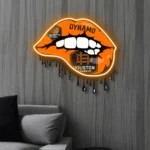 Houston Dynamo Neon Sign Fc Dripping Lips 1