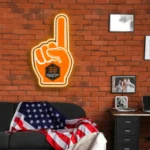 Houston Dynamo Neon Sign Mls Fc Foam Finger 1