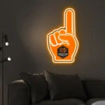 Houston Dynamo Neon Sign Mls Fc Foam Finger 1