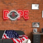 Houston Rockets Neon Sign Dripping Dope 1
