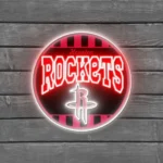 Houston Rockets Neon Sign Vintage Acrylic 1