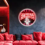 Houston Rockets Neon Sign Vintage Acrylic 1