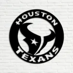 Houston Texans Metal Sign Logo 1