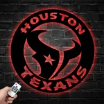 Houston Texans Metal Sign Logo 1