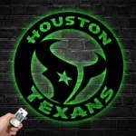 Houston Texans Metal Sign Logo 1