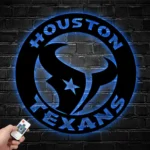 Houston Texans Metal Sign Logo 1