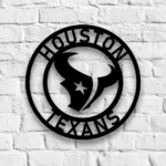Houston Texans Metal Sign Nfl 1