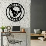 Houston Texans Metal Sign Nfl 1