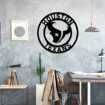 Houston Texans Metal Sign Nfl 1