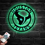 Houston Texans Metal Sign Nfl 1