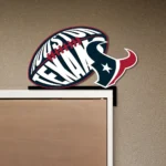 Houston Texans Metal Sign Texans Football Logo 1