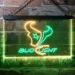 Houston Texans Neon Sign Detailed Bud Light 1
