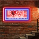 Houston Texans Neon Sign Love Sign 1