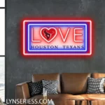 Houston Texans Neon Sign Love Sign 1
