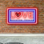 Houston Texans Neon Sign Love Sign 1