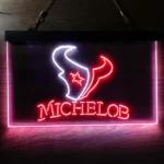 Houston Texans Neon Sign Michelob Est 2002 1