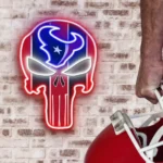 Houston Texans Neon Sign The Punisher 1
