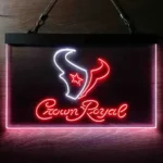Houston Texans Neon Sign Tiara Royal 1