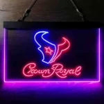 Houston Texans Neon Sign Tiara Royal 1