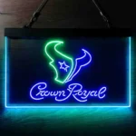 Houston Texans Neon Sign Tiara Royal 1