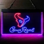 Houston Texans Neon Sign Tiara Royal 1