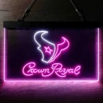 Houston Texans Neon Sign Tiara Royal 1