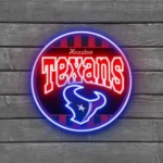 Houston Texans Neon Sign Vintage Acrylic 1