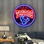 Houston Texans Neon Sign Vintage Acrylic 1