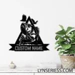 Hunting Fishing Metal Sign Bass Casting 1