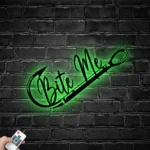 Hunting Fishing Metal Sign Bite Me Fishing 1