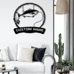 Hunting Fishing Metal Sign Custom Albacore Fishing 1