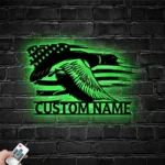 Hunting Fishing Metal Sign Custom American Duck Hunting 1