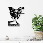 Hunting Fishing Metal Sign Custom Baseball American Flag 1