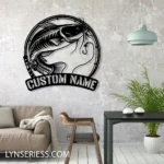 Hunting Fishing Metal Sign Custom Catfish 1