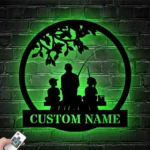 Hunting Fishing Metal Sign Custom Daughter Father Son Fishing 1