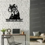 Hunting Fishing Metal Sign Custom Farmhouse 1