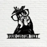 Hunting Fishing Metal Sign Custom Farmhouse 1