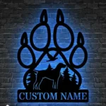 Hunting Fishing Metal Sign Custom German Shorthaired Pointer 1