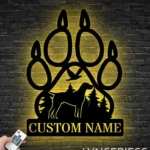 Hunting Fishing Metal Sign Custom German Shorthaired Pointer 1