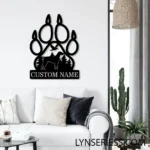 Hunting Fishing Metal Sign Custom German Shorthaired Pointer 1