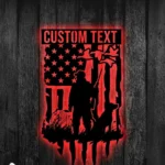 Hunting Fishing Metal Sign Custom Us Duck Hunting 1