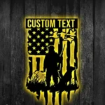 Hunting Fishing Metal Sign Custom Us Duck Hunting 1