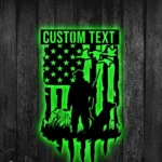 Hunting Fishing Metal Sign Custom Us Duck Hunting 1