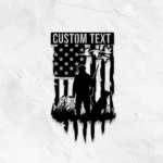 Hunting Fishing Metal Sign Custom Us Duck Hunting 1