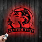 Hunting Fishing Metal Sign Custom Walleye Fishing 1