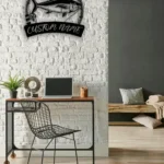 Hunting Fishing Metal Sign Fly Fishing 1