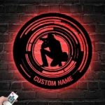 Hunting Fishing Metal Sign Lens Snapshot Photo Taking 1