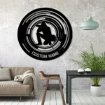 Hunting Fishing Metal Sign Lens Snapshot Photo Taking 1